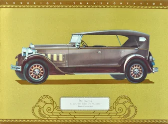 Der Touring, Ein Custom Eight von Packard, veröffentlicht 1930