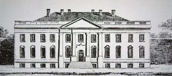 Das Weiße Haus im Jahr 1807