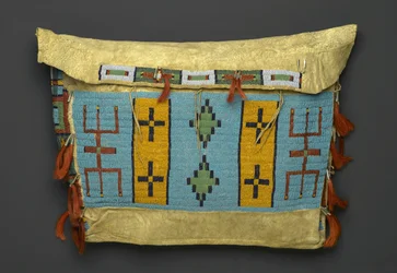 Tipi-Tasche, aus der Plains-Region, ca. 1860-1900