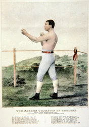 Tom Sayers, nach einem Druck von Currier & Ives