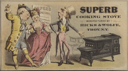 Onkel Sam verkauft einen hervorragenden Herd