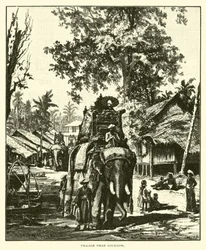 Dorf in der Nähe von Lucknow