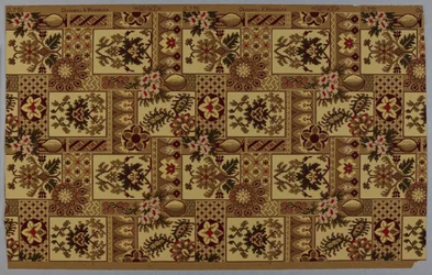 Tapete, Muster, ca. 1885