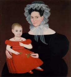 Frau Mayer und Tochter, 1835-40