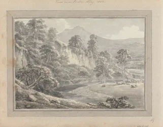 Ansichten in England, Schottland und Wales: Blick in der Nähe von Bolton Abbey