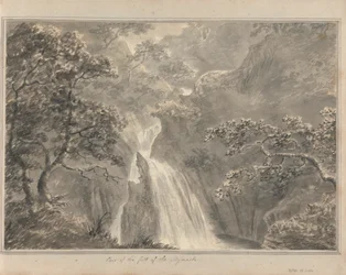 Ansichten in England, Schottland und Wales: Teil des Falls des Mynach