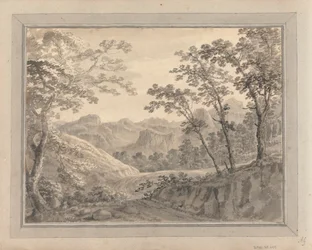 Ansichten in England, Schottland und Wales; Tour in Schottland: Gebirgslandschaft mit Straße