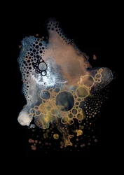Kosmische Goldblasen