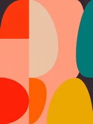 Mittleres Jahrhundert Pastell 14