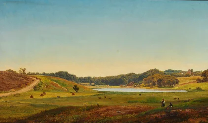 Dänische Erntelandschaft