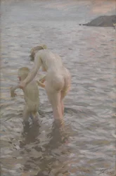 Mit der Mutter