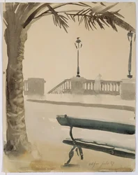 Auf der Terrasse
