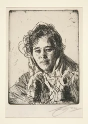 Junges Mädchen aus Mora (Krakberg)