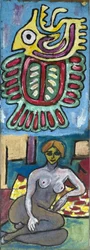 Mythologische Figur und weiblicher Akt, 2012