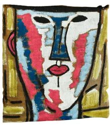 Empörung über Modigliani - Weibliches Gesicht