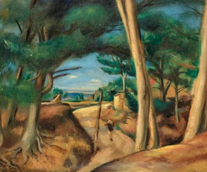 Belebter Weg bei Lecques