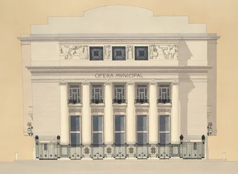 Opernhaus, Marseille, Frankreich