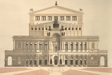 Staatsoper, Dresden, Deutschland