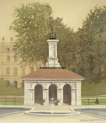 Der Brunnen, Kensington Gardens, London