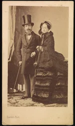 Napoléon III. und Eugénie