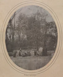 Dorfszene (Südfrankreich)