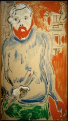 Porträt von Henri Matisse (Matisse im Atelier)
