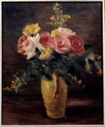 Rosen in einer Vase