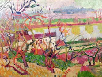 Der Fluss oder Sommernachmittag