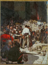 Die Kommune: Die Barrikade