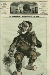 Der schreckliche Schornsteinfeger, Adolphe Thiers (1797-1877), französischer Historiker und Staatsmann