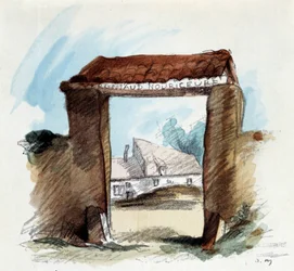 Illustration für den Roman „Der Colonel Chabert“ von Honoré de Balzac