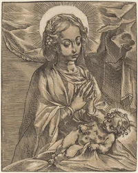 Madonna und Kind, 159193