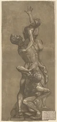 Die Entführung einer Sabinerin, 1584