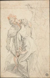 Figuren aus einem Massaker der Unschuldigen