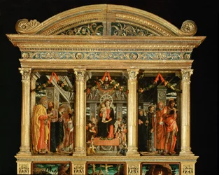 Altarbild in der Kirche von San Zeno, Verona