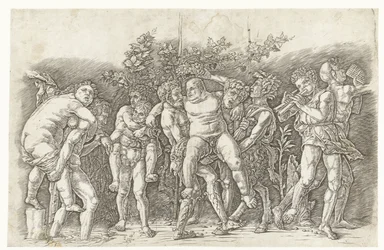 Bacchanal mit Silenus