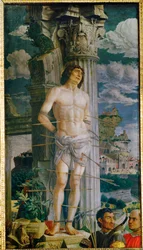 Der heilige Sebastian, gemalt für die Familie Gonzaga von Mantua