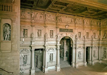Ansicht des Olympischen Theaters von Vicenza
