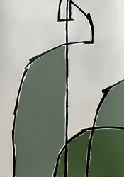 Organische grüne Formen