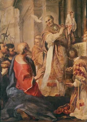 Der heilige Gregor der Große (um 540-604)