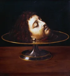 Der Kopf von Johannes dem Täufer