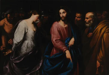 Christus und die Ehebrecherin, um 1630