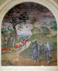 Leben des Heiligen Philipp Benizi: die Bestrafung der Sünder