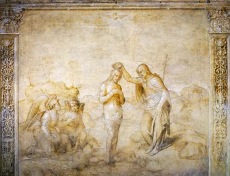 Johannes der Täufer tauft Jesus