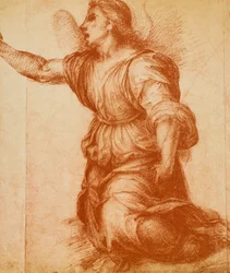 Studie eines Engels (für die Verkündigung)