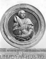 Büste von Filippo Brunelleschi (1377-1446)