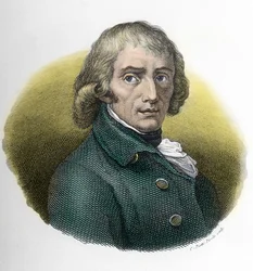 Porträt von Giuseppe Parini, Gravur nach einer Zeichnung von Andrea Appiani