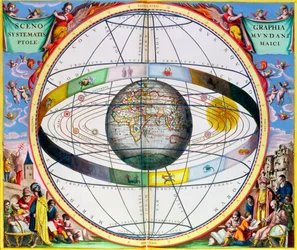 Karte der christlichen Sternbilder, 1660-1661