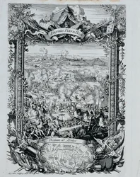 Der Sieg des Prinzen Eugen Franz von Savoyen in Belgien