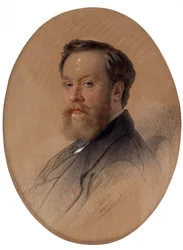 Porträt des Marschalls des Adels V.Y. Tulinov